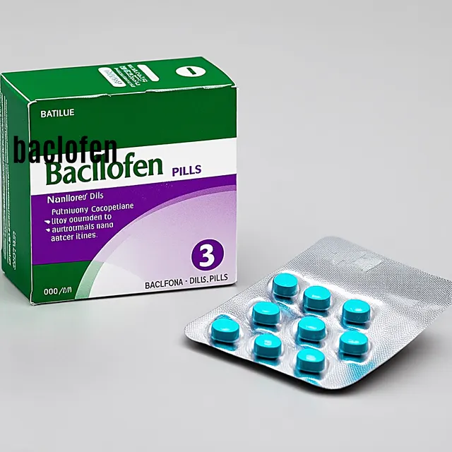 Baclofen nombre comercial y generico